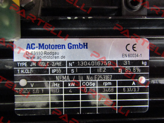 1304016759 obsolete, alternative Siemens 1LE1023-1AA43-5AB4  AC Motoren