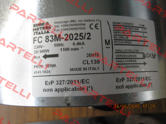  FC83M-2025/2   Euro Motors Italia