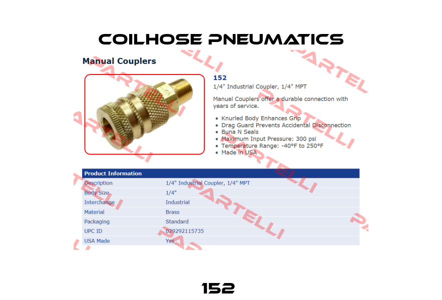 152  Coilhose Pneumatics