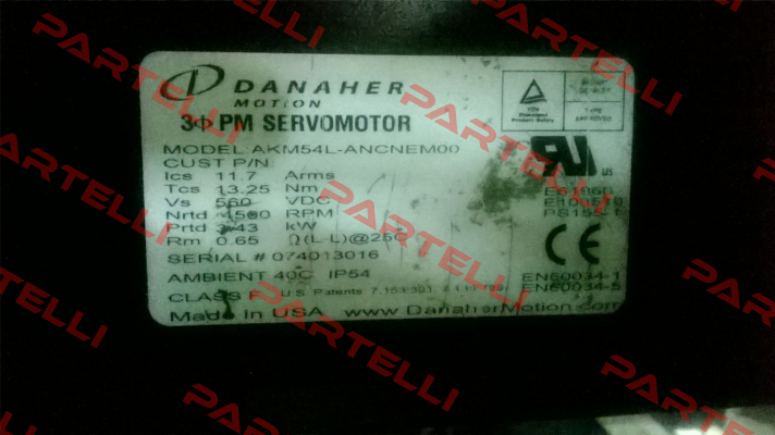 AKM54L-ANCNEM-00  Danaher Motion