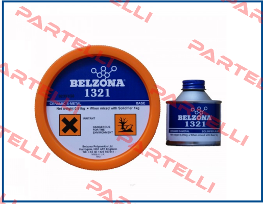 Belzona 1321 Ceramic SMetal BLUE Color (3kg) Belzona