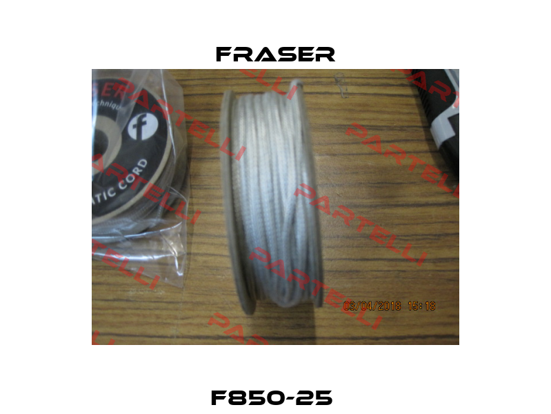 F850-25  Fraser