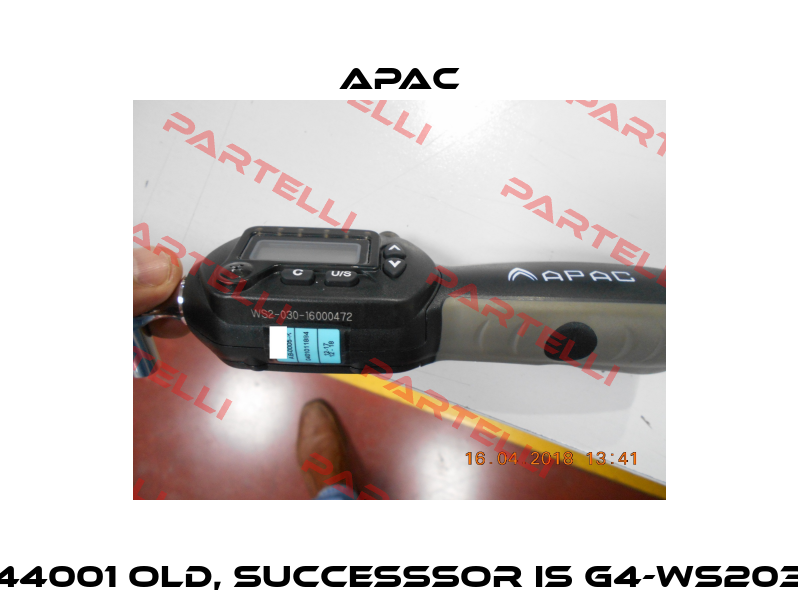 G4-R44001 old, successsor is G4-WS2030CN   Apac