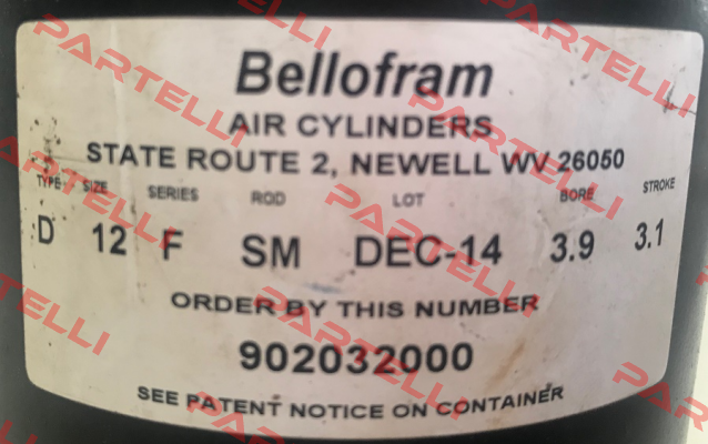 902-032-000 Bellofram