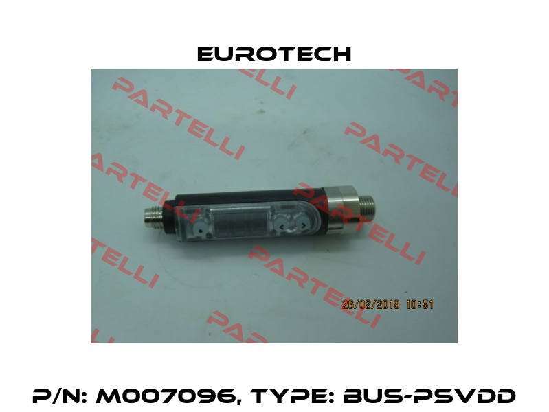 P/N: M007096, Type: BUS-PSVDD EUROTECH