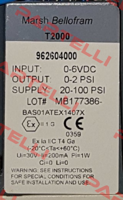 962-604-000 Bellofram