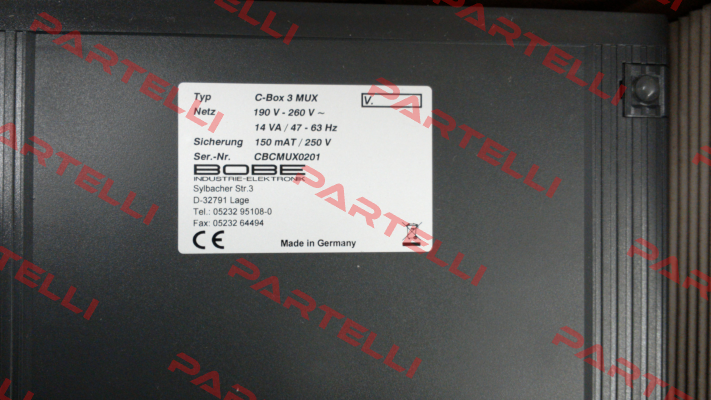 C-BOX3MUX Bobe