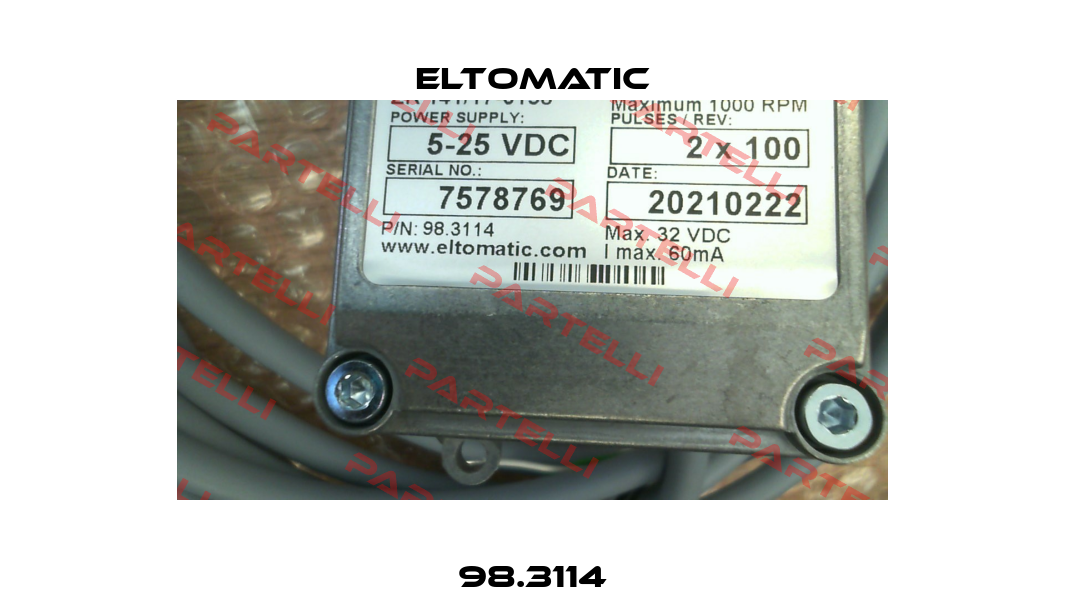 98.3114 Eltomatic