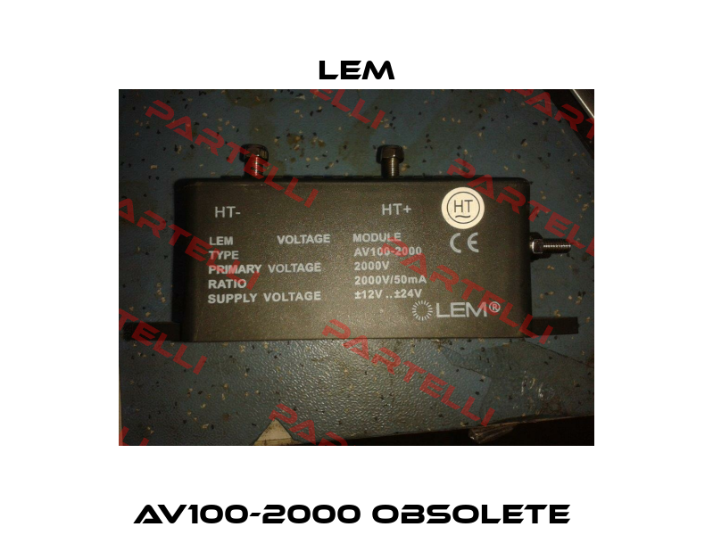 AV100-2000 OBSOLETE  Lem