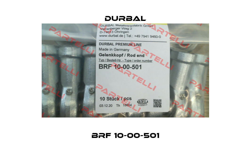BRF 10-00-501 Durbal