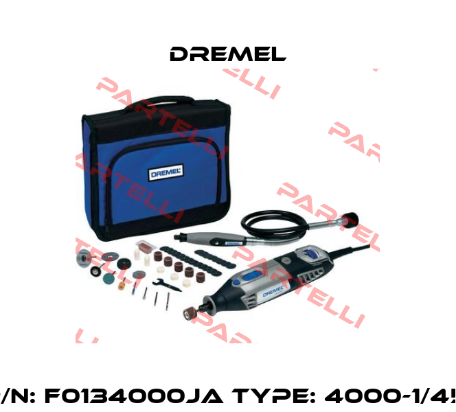 P/N: F0134000JA Type: 4000-1/45  Dremel