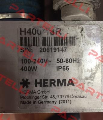 spare part for H400-16R  Herma