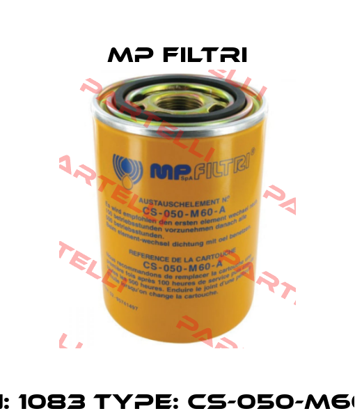 P/N: 1083 Type: CS-050-M60-A MP Filtri