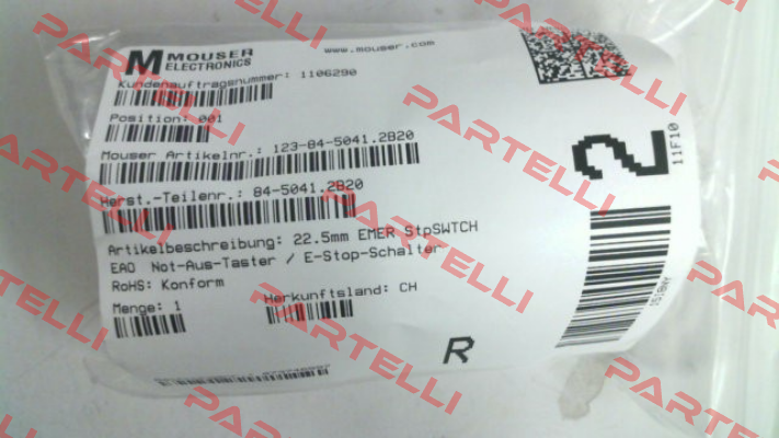 84-5041.2B20 Eao