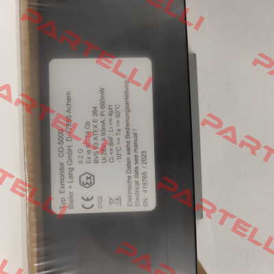 12.600580.4 / Exmonitor CO-1000 Bieler Lang